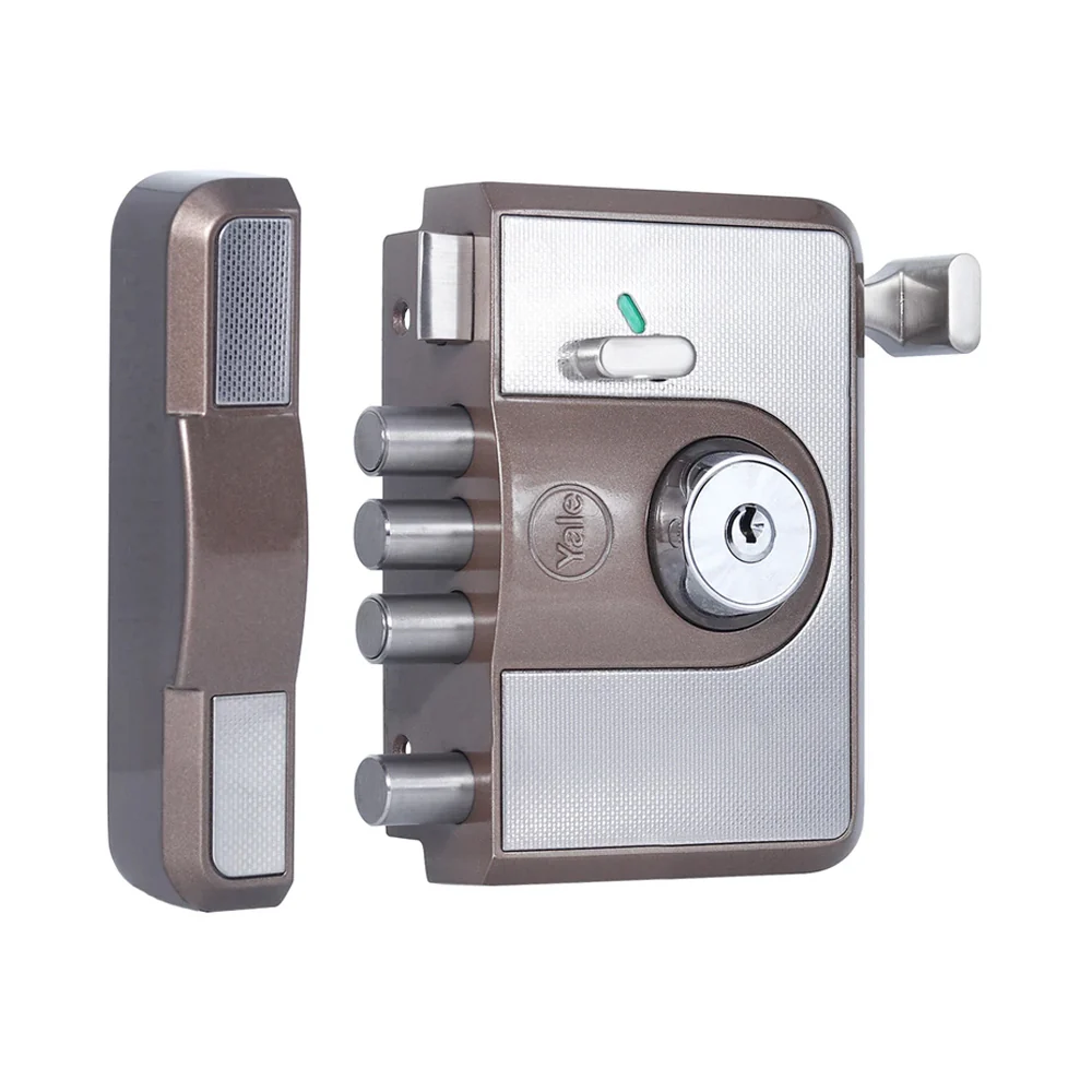 CBR-Cinco 500,Latch & DeadBolt Main Door Lock, Both Side Keys, Brown - Image 6