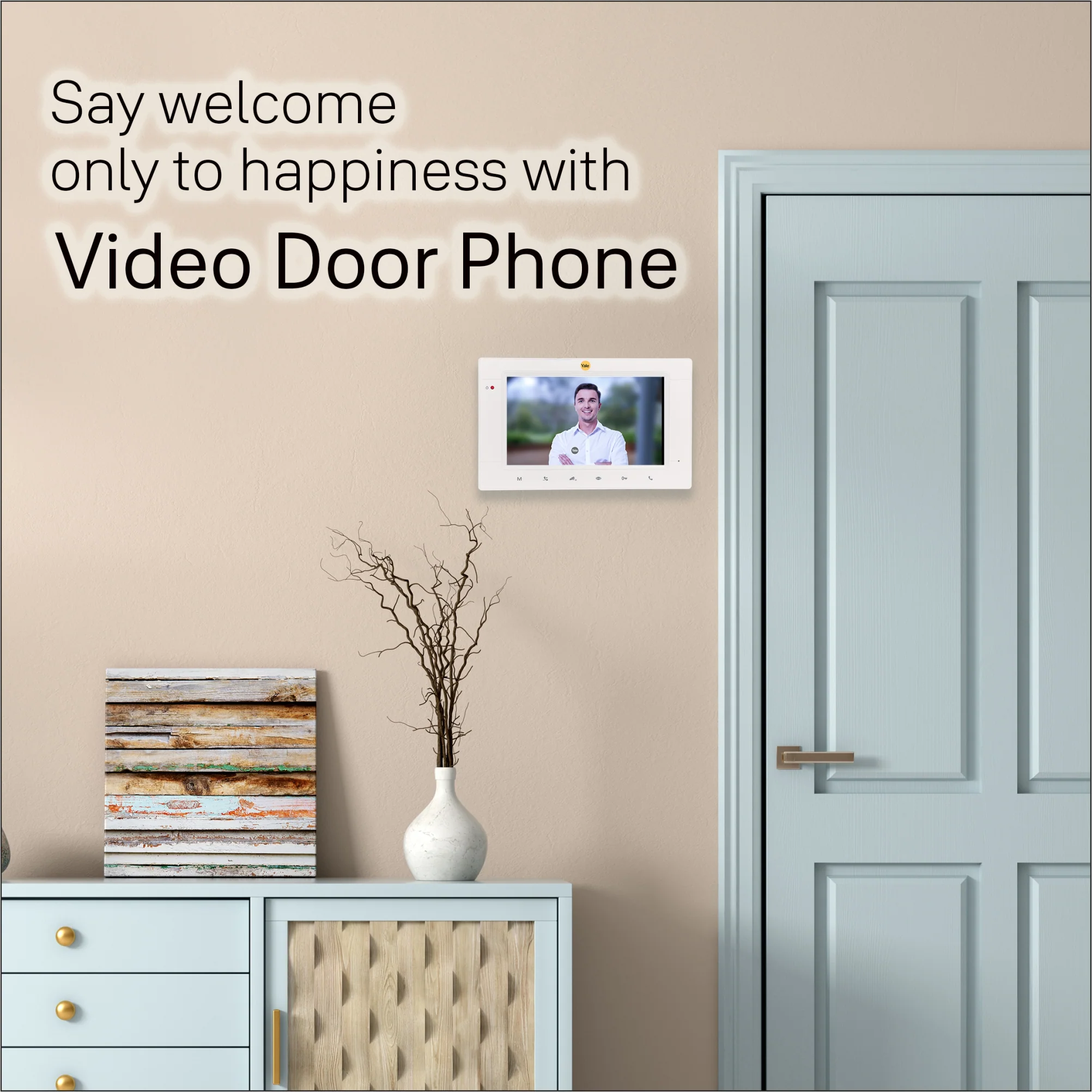 JB 305- E Video Door Phone with Two way communication, 7inch TFT LCD and Camera with Night Vision LEDs - Image 4