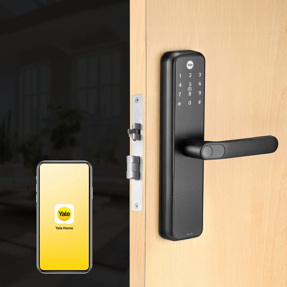 Special Bundle Offer - Zuri S (Black) Smart Lock with YWLOL Digital fingerprint wardrobe lock (Black) - Image 3