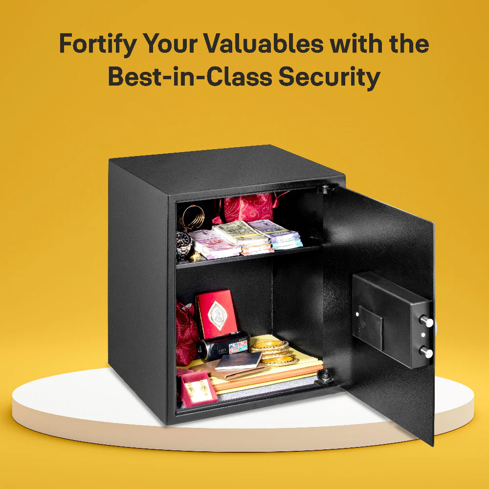 Yale Standard Professional X-Large Electronic Safe locker with Pincode Access- 59 litres, Black - Image 6