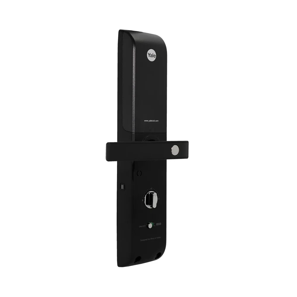 YDM 7116A Smart Lock, Matt Black with Fingerprint, PIN Code, RFID Card, Mechanical Key, Bluetooth module, Works with Yale Home App - Image 14