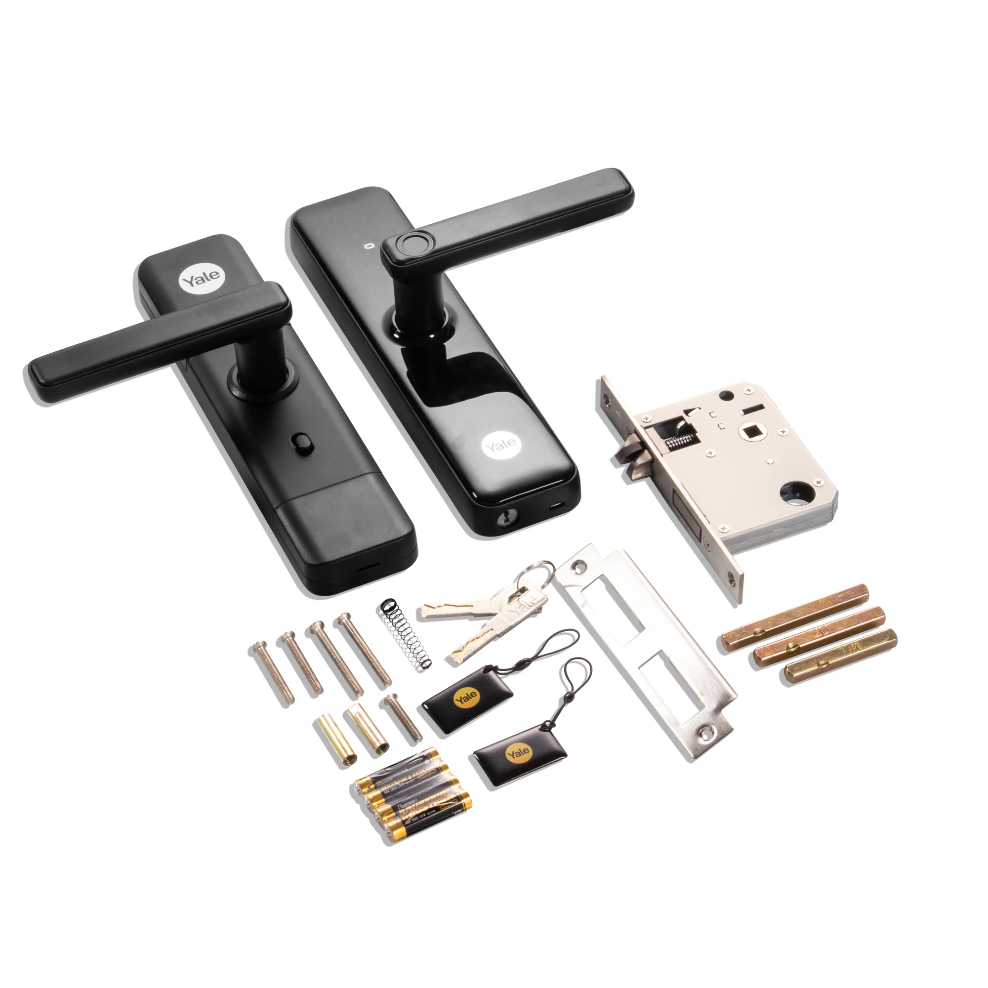 YDME50NxT Smart Door Lock, Black, Fingerprint, PIN, RFID, Manual Key Access - Image 11
