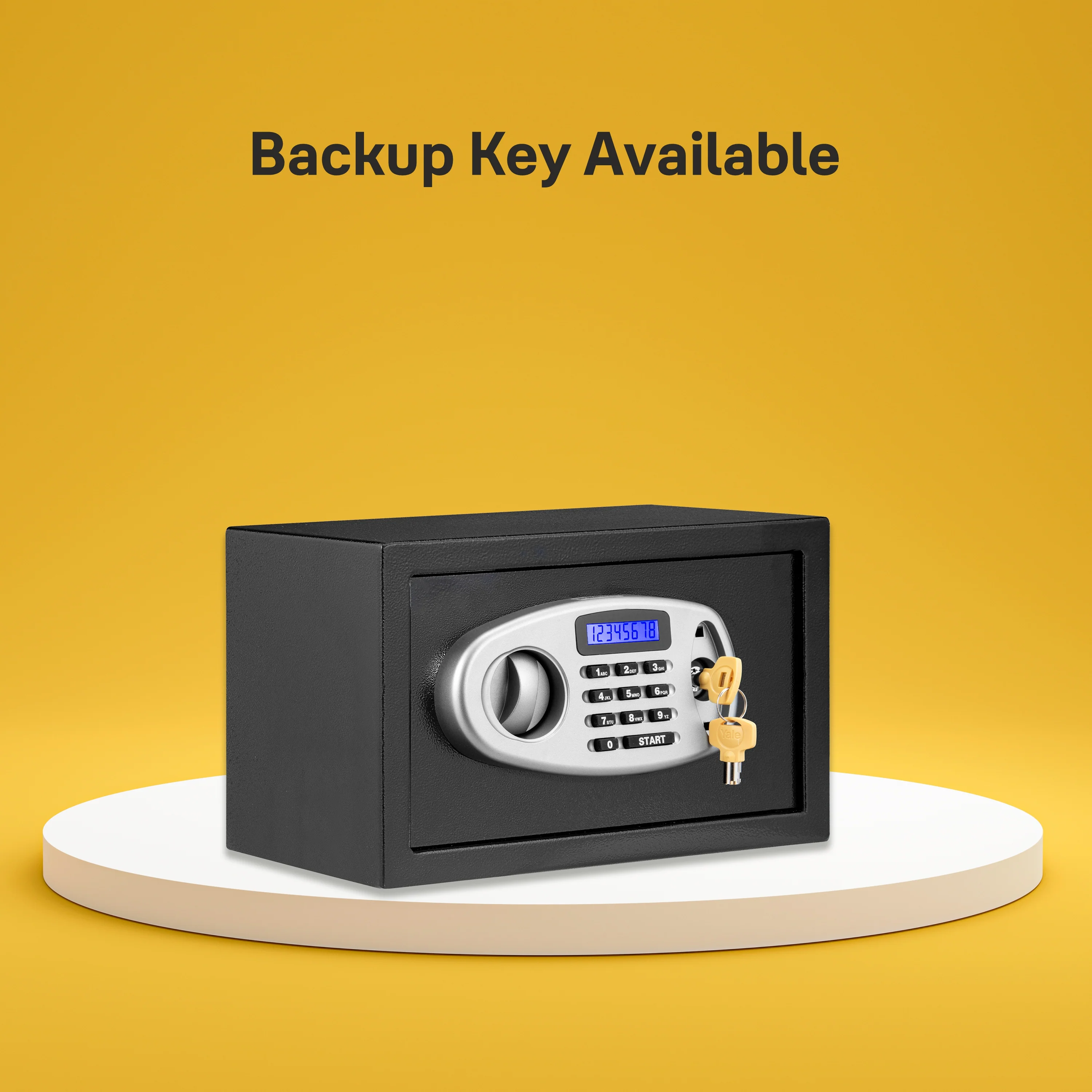 YSS/200/DB2 Small Security Safe locker with Pincode Access- Black - Image 7