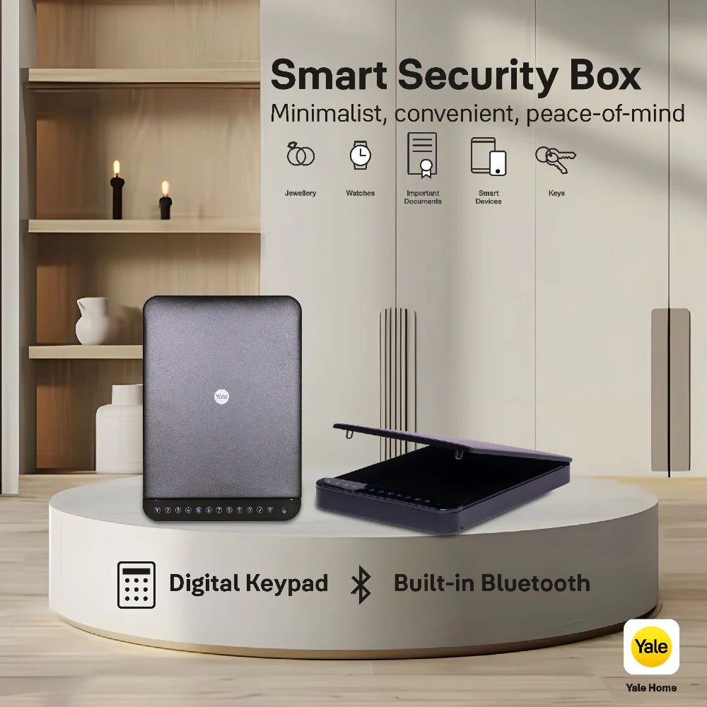 YSSB/BL Yale Smart Security Box Locker with Built-in Bluetooth Yale Home App Access - Image 3